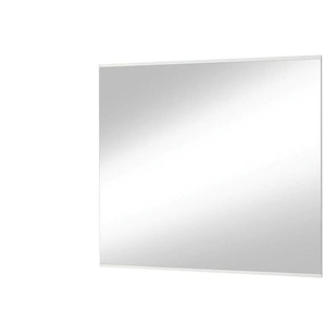 Spiegel  82 x 80 cm Skala ¦ weiß ¦ Glas,Aluminium,Holzwerkstoff ¦ Maße (cm): B: 82 H: 80 T: 2.5