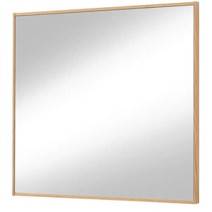 Spiegel 84 x 82 cm Tiba ¦ holzfarben ¦ Glas,Aluminium ¦ Maße (cm): B: 84 H: 82 T: 4.0