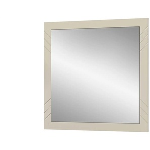 Spiegel - beige - Materialmix - 80 cm - 80 cm | Möbel Kraft