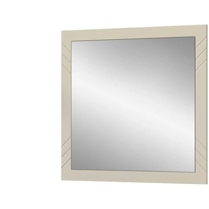 Spiegel - beige - Materialmix - 80 cm - 80 cm - cm 2,0 | Möbel Kraft