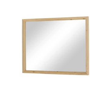 Spiegel Cap Ferrat | holzfarben | Glas,Aluminium | 90 cm | 70 cm | cm 3,0 |