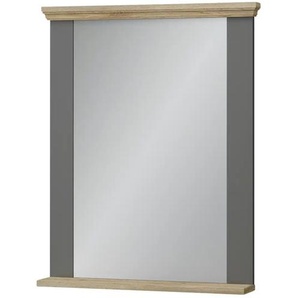 Spiegel Countryside | grau | Holzwerkstoff,Glas | 69,8 cm | 86,7 cm | cm 11,0 |