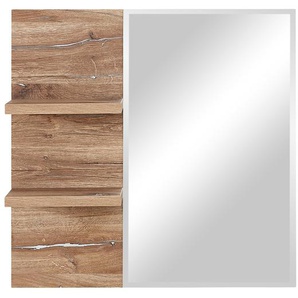 uno Spiegel 82 x 80 cm Elina ¦ holzfarben ¦ Holzwerkstoff,Glas ¦ Maße (cm): B: 82 H: 80 T: 17.0