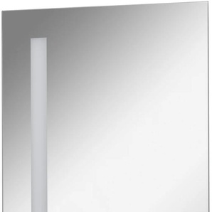 Spiegel FACKELMANN Linear Gr. B/H/T: 40 cm x 75 cm x 2 cm, silberfarben Spiegel