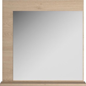 Spiegel GAMI Spiegel Gr. B/H/T: 93 cm x 93 cm x 10 cm, braun (kastanie natur) Spiegel In 2 Farben erhältlich