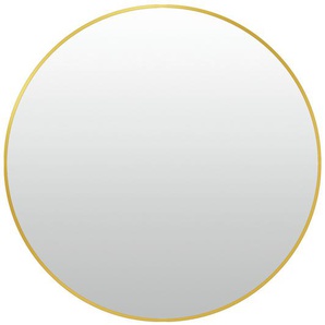 Spiegel - gold - Metall - 60 cm - 60 cm - 5,5 cm | Möbel Kraft