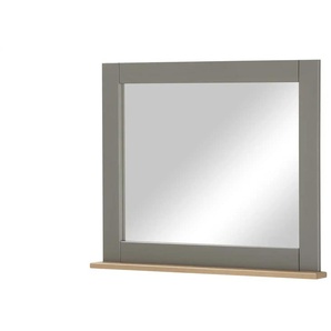 Spiegel - grau - Holz, Holzwerkstoff - 71 cm - 60 cm - 7 cm | Möbel Kraft