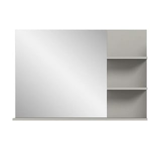 Spiegel - grau - Materialmix - 100 cm - 69 cm - 16 cm | Möbel Kraft