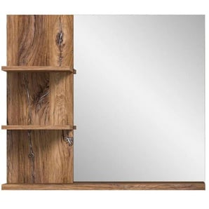Spiegel - grau - Materialmix - 80 cm - 70 cm - 20 cm | Möbel Kraft
