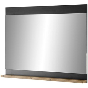 Spiegel  Balerma ¦ grau ¦ Holzwerkstoff ¦ Maße (cm): B: 92 H: 71 T: 10.0
