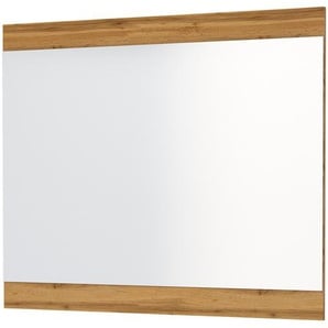 Spiegel  Holler | holzfarben | Holzwerkstoff, Glas | 90 cm | 77 cm | 2 cm |