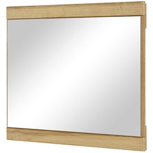Spiegel - holzfarben - Holzwerkstoff, Glas - 92,8 cm - 72,5 cm - 3,6 cm | Möbel Kraft