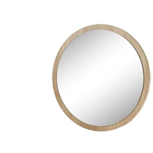 Spiegel - holzfarben - Glas , Aluminium, Holzwerkstoff - 2 cm - [40.0] | Möbel Kraft