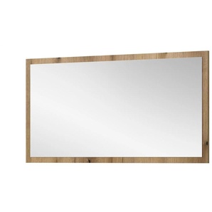 Spiegel | holzfarben | Holzwerkstoff | 106 cm | 55 cm |