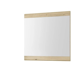 Spiegel - holzfarben - Holzwerkstoff, Glas - 80 cm - 75 cm - 2 cm | Möbel Kraft