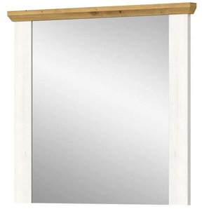 Spiegel - holzfarben - Materialmix - 82 cm - 70 cm | Möbel Kraft