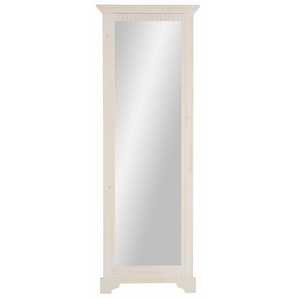 Spiegel HOME AFFAIRE Rustic Gr. B/H/T: 64 cm x 190 cm x 7 cm, weiß Spiegel mit Rahmen aus massiver Kiefer, FSC-zertifiziert