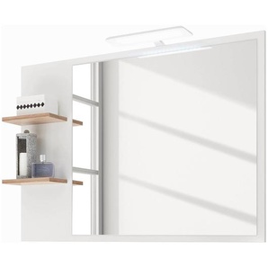 Spiegel II 100 x 75 x 16cm Weiß Spanplatte, beschichtet 100 x 75 x 16cm
