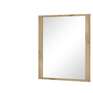 Spiegel Jameln | holzfarben | Glas,Aluminium,Holzwerkstoff | 75 cm | 85 cm | cm 3,0 |