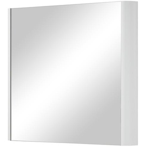 Spiegel 65 x 56 cm Juno ¦ silber ¦ Glas,Aluminium,Holzwerkstoff ¦ Maße (cm): B: 65 H: 56 T: 6.0