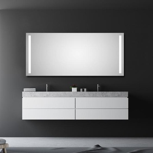 Spiegel Light 160 x 70cm Silber Korpus: Aluminium, gebürstet 160 x 70cm