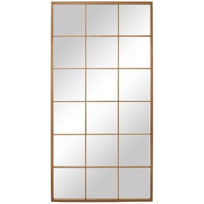 Spiegel  90 x 180 cm Liya  ¦ gold ¦ Glas,Aluminium,Holzwerkstoff,Metall ¦ Maße (cm): B: 90 H: 180