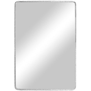 Spiegel  60 x 80 cm Liya  ¦ silber ¦ Glas,Aluminium,Metall ¦ Maße (cm): B: 60 H: 80