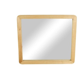 Spiegel  Mandrea ¦ holzfarben ¦ Glas ¦ Maße (cm): B: 80 H: 70 T: 3.0