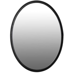 Spiegel Matz Oval M, schwarz, 60 x 80 cm