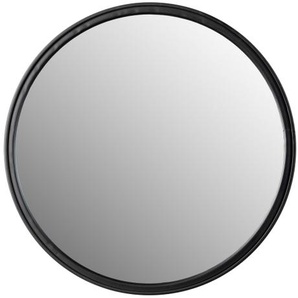 Spiegel Matz Round, schwarz, 60 cm