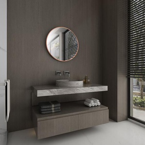 Spiegel Noble 60 x 60 x 2cm Kupfer Korpus: Aluminium, lackiert 60 x 60 x 2cm