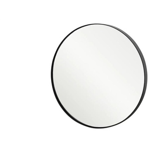 Spiegel  Pannone ¦ schwarz ¦ Metall ¦ Maße (cm): T: 1.9  Ø: 30