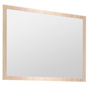 Spiegel Polygon, Edelbuche-Nachbildung, 120 x 99 cm