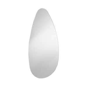 Spiegel rahmenlos 60x110 cm, oval, tropfenförmig - Wandspiegel