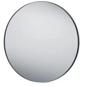 Spiegel 80 cm - schwarz - Metall - 2,8 cm - 80 cm | Möbel Kraft
