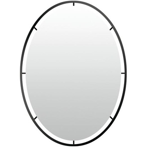 Spiegel 40 x 60 cm  ¦ schwarz ¦ Metall ¦ Maße (cm): B: 40 H: 60 T: 2.0