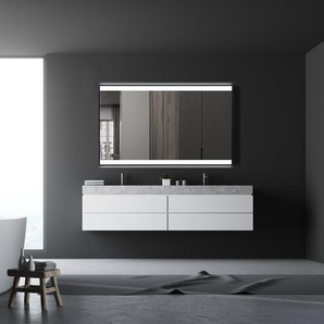 Spiegel Shine 120 x 70cm Schwarz Korpus: Aluminium, lackiert 120 x 70cm