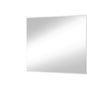 Spiegel  Skala ¦ weiß ¦ Glas,Aluminium,Holzwerkstoff ¦ Maße (cm): B: 82 H: 62 T: 2.5