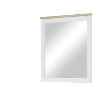 Spiegel Telembi | weiß | Glas,Holzwerkstoff | 66,7 cm | 76 cm | cm 12,0 |