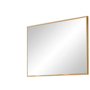 Spiegel 99 x 75 cm Tiba ¦ holzfarben ¦ Glas,Aluminium ¦ Maße (cm): B: 99 H: 75 T: 4.0