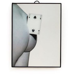 Spiegel Toiletpaper plastikmaterial bunt / Pik-Zwei -  Small H 23 cm - Seletti - Bunt