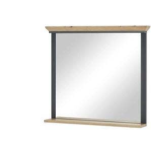 Spiegel  Varese ¦ grau ¦ Holzwerkstoff,Glas ¦ Maße (cm): B: 93 H: 83 T: 15.0