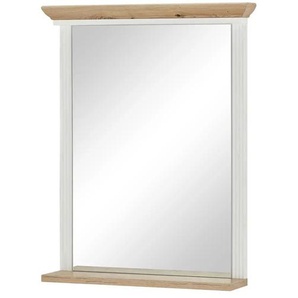 Spiegel  Varese ¦ weiß ¦ Holzwerkstoff,Glas ¦ Maße (cm): B: 65 H: 83 T: 15.0