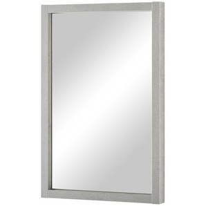 Spiegel  Voltana | grau | Holzwerkstoff | 90 cm | 60 cm | 6 cm |