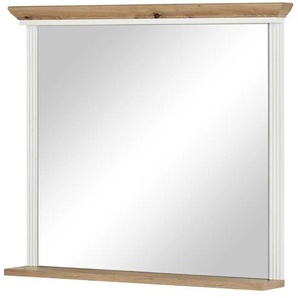 Spiegel | weiß | Holzwerkstoff,Glas | 93 cm | 83 cm | cm 15,0 |