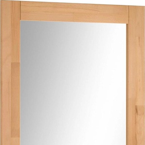 Spiegel WOLTRA Maximus Gr. B/H/T: 65 cm x 180 cm x 2 cm, beige (kernbuche) Spiegel Höhe 180 cm