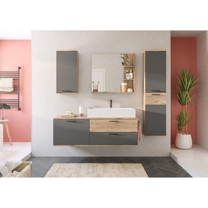 Spiegel 79 x 73 x 14cm Braun Spanplatte, foliert 79 x 73 x 14cm
