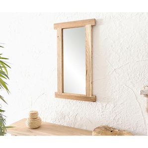 Spiegel Zain 40x70 cm Natur Teak Holz, Spiegel