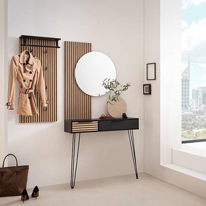 Spiegelelement Hank 80 x 109 x 3cm Braun Spanplatte, beschichtet 80 x 109 x 3cm