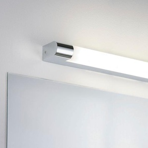 Spiegelleuchte PAULMANN Mizar Lampen Gr. 1 flammig, Höhe: 4,5 cm, weiß (chromfarben, weiß) Bad-Spiegelleuchten Badezimmerleuchte